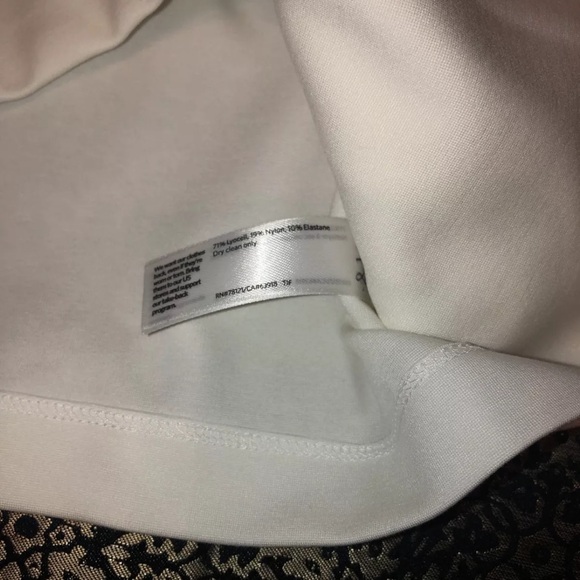 Eileen Fisher Womens Jacket White Ivory Size Small Roundneck Ponte Flex $298 - Picture 3 of 8